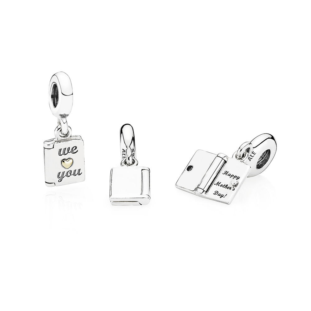 PANDORA 791532 Dangle We Love You 1