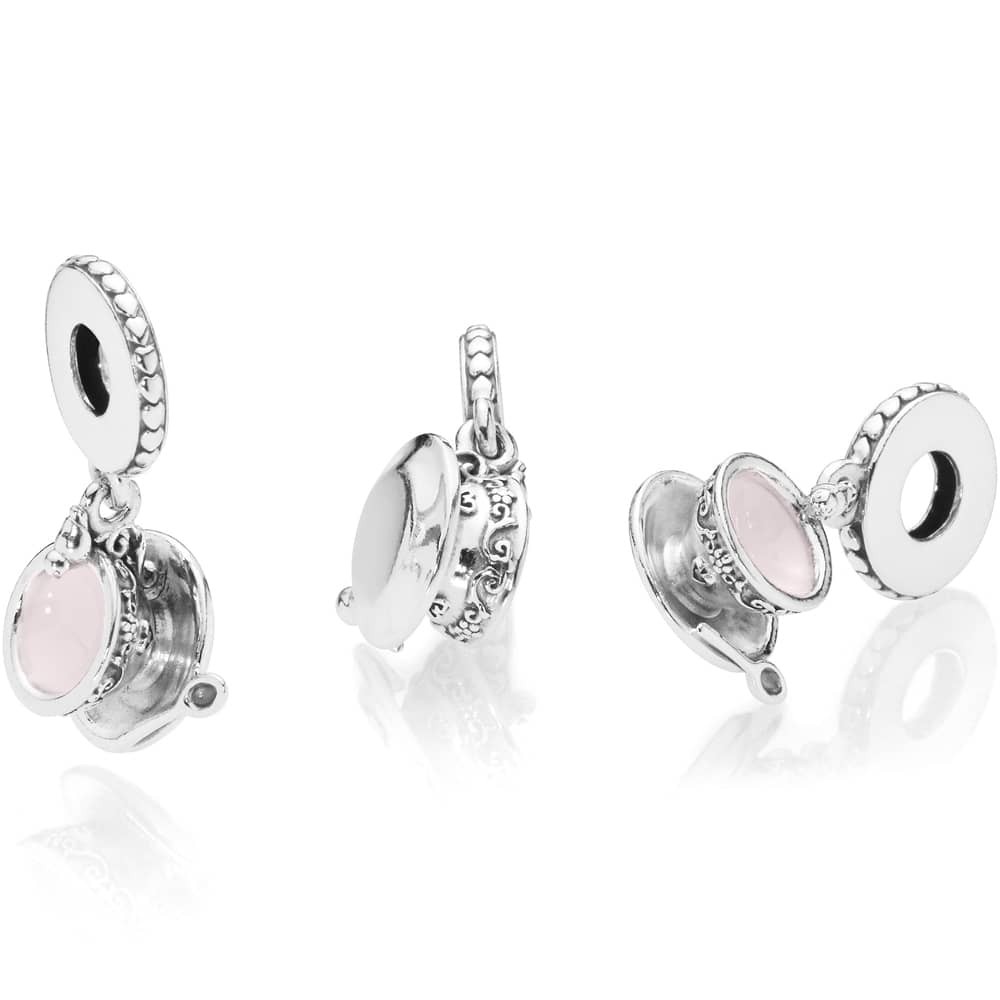 PANDORA Enchanted Tea Cup Pendant Charm 797064EN160 1