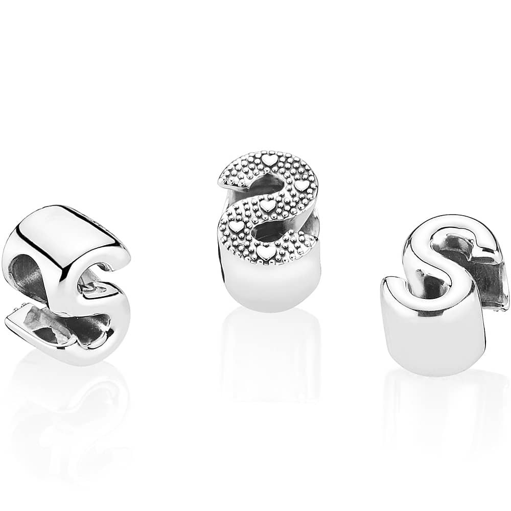 PANDORA Letter S Alphabet Charm 797473 2