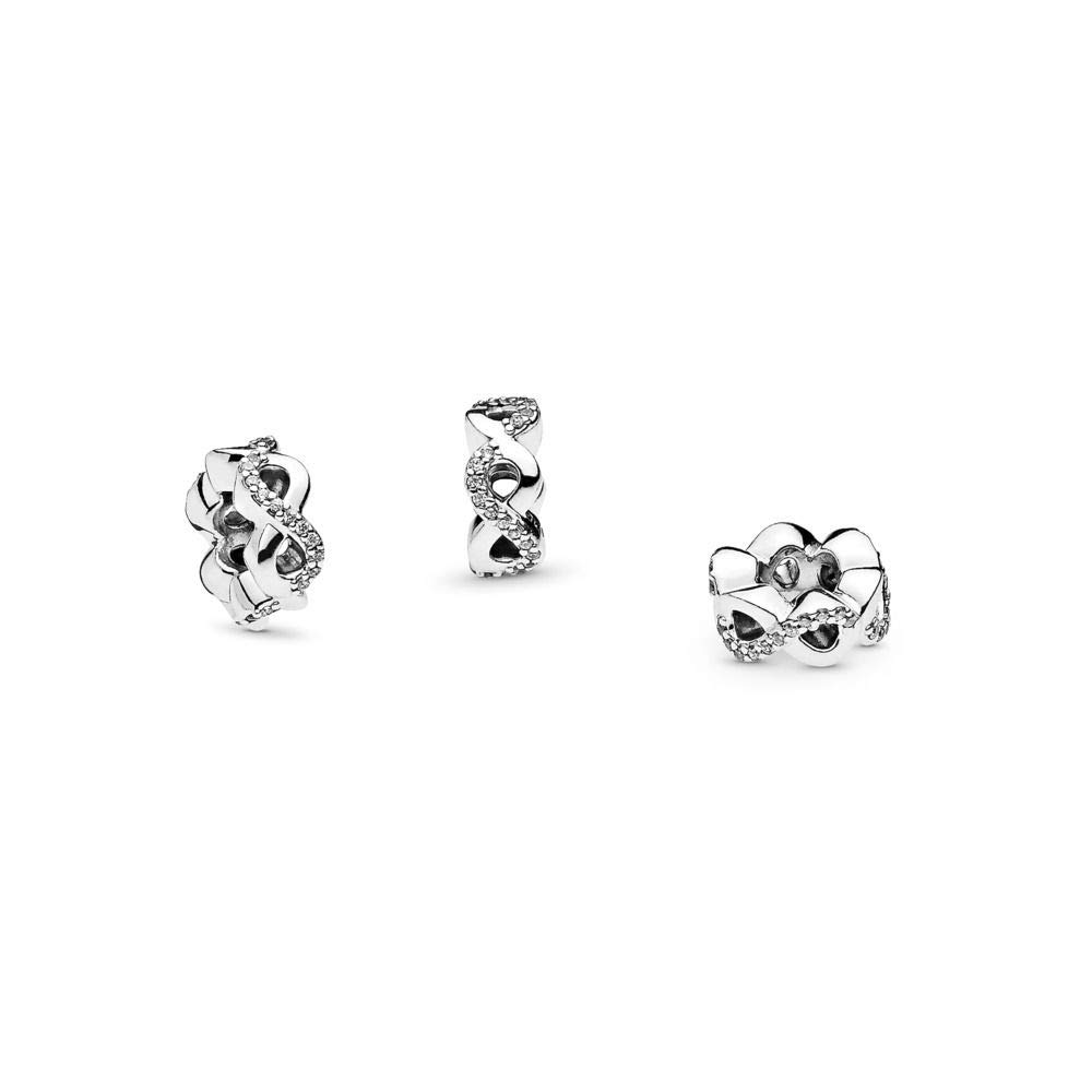 PANDORA Sparkling Infinity Spacer Charm 792101CZ