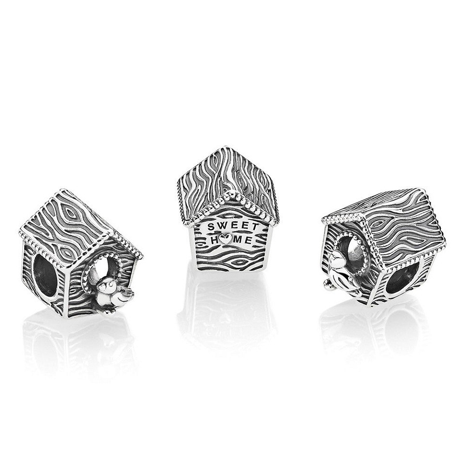 PANDORA Spring Bird House Charm 797045 1