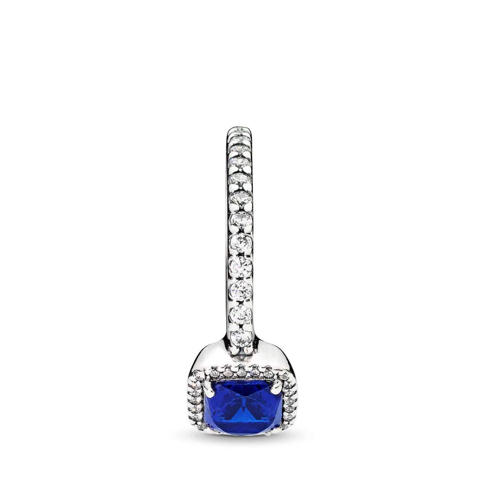 PANDORA Timeless Elegance Ring True Blue Clear Cubic Zirconia 190947NBT 2