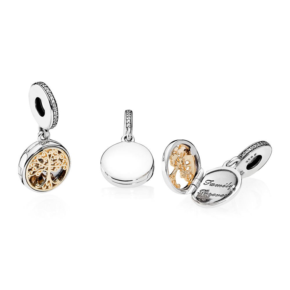 Pandora Family Roots Dangle Charm 791988CZ