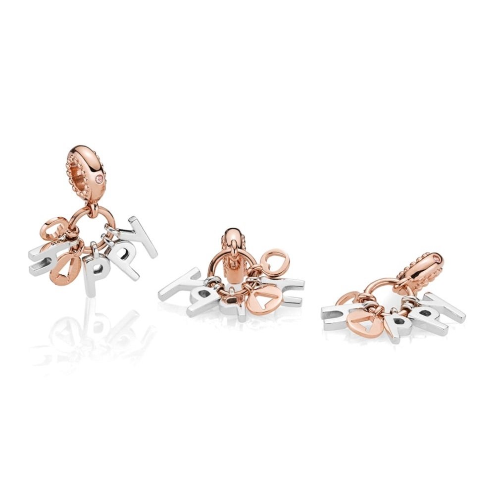 Pandora Rose Be Happy Dangle Charm 787017NPO 1
