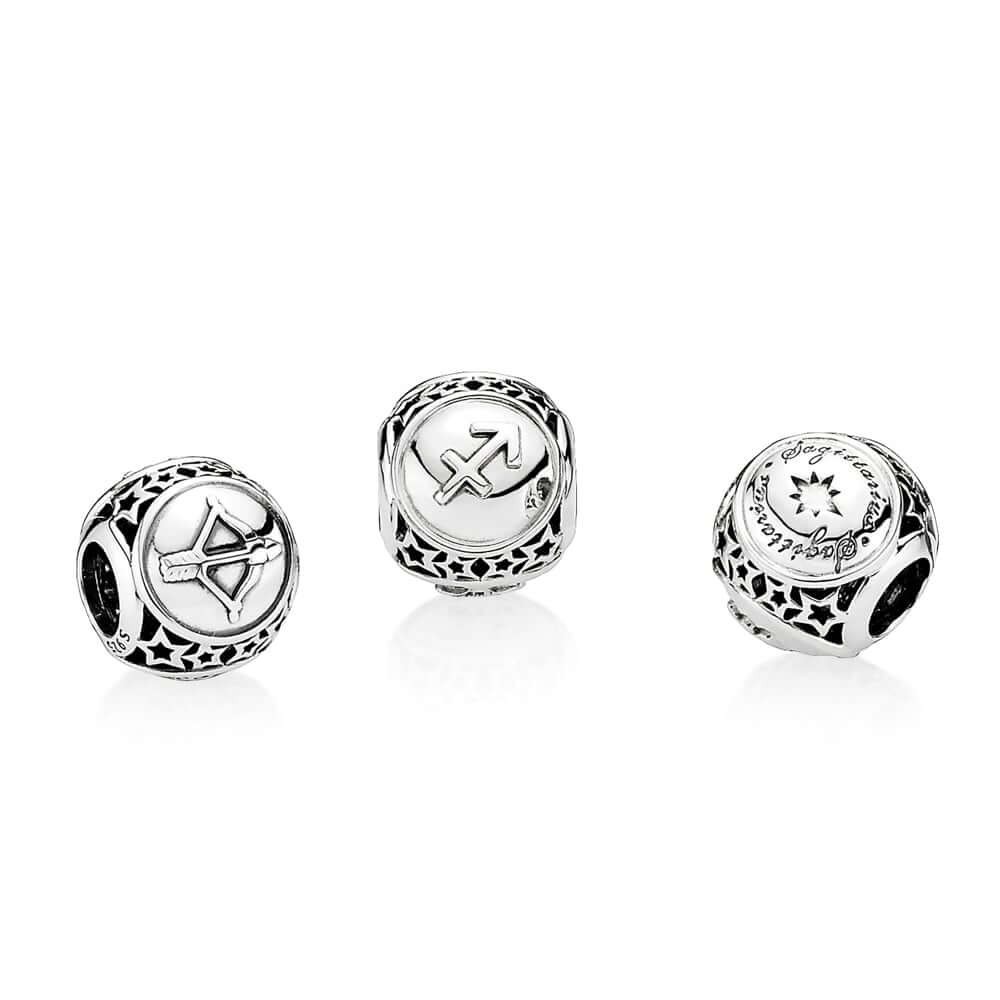 Pandora Sagittarius Star Sign Silver Charm 7919441